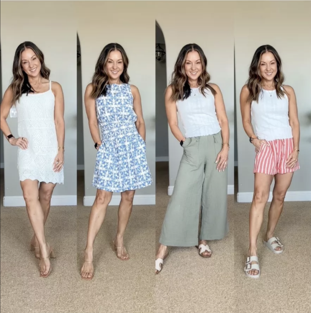 May Style recap | summer fashion | summer trend | fashion trends | maxi dress | linen | sandals | women's summer fashion| petite friendly fashion | May trends | Most loved | Athleisure | vacation looks